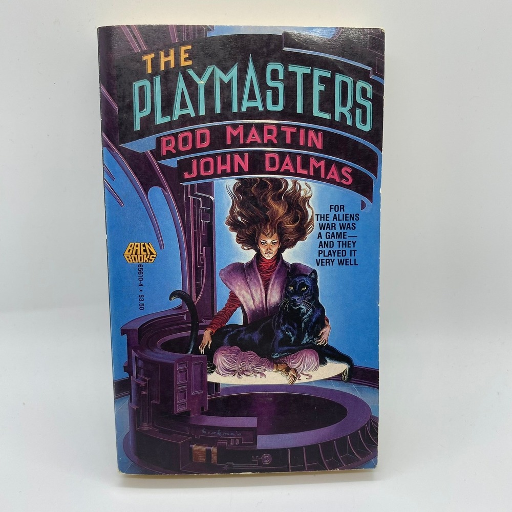 Baen Books The Playmasters Sci-Fi Paperback Rod Martin John Dalmas Good 1987